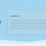 Free Winter Themed Google Slides About Us Slide