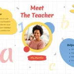 Free google slides meet your teacher template