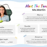 Free meet the teacher template for google slides