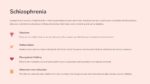 Free mental health google slides template for schizophrenia with infographics