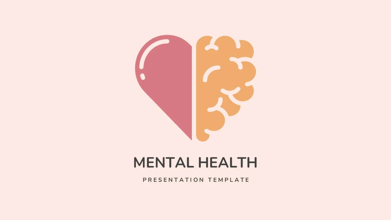 Free mental health google slides theme title slide