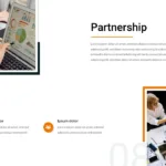 minimal business google slides theme ideal to represent your partners and partnership