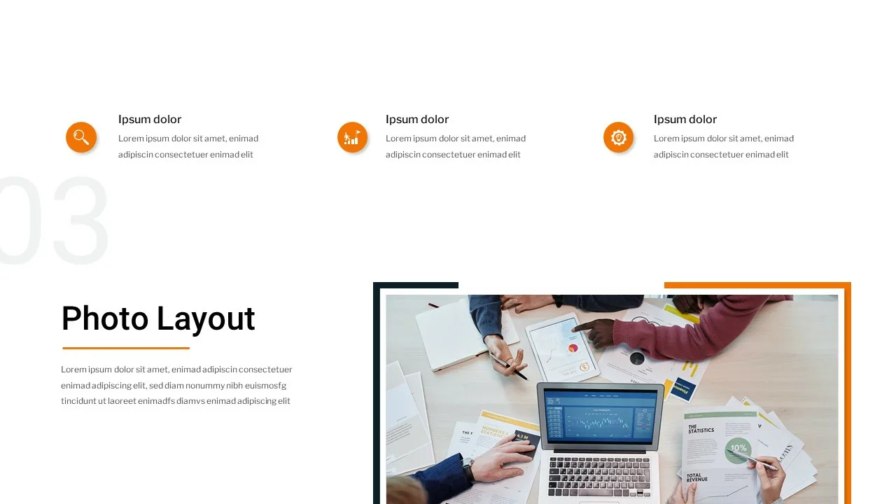 Minimalistic Business Presentation Templates