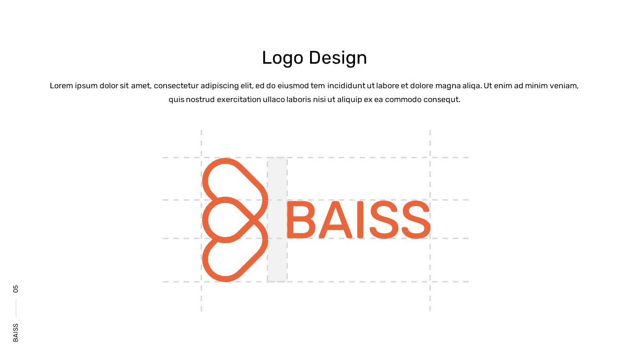 Logo branding presentation template for google slides