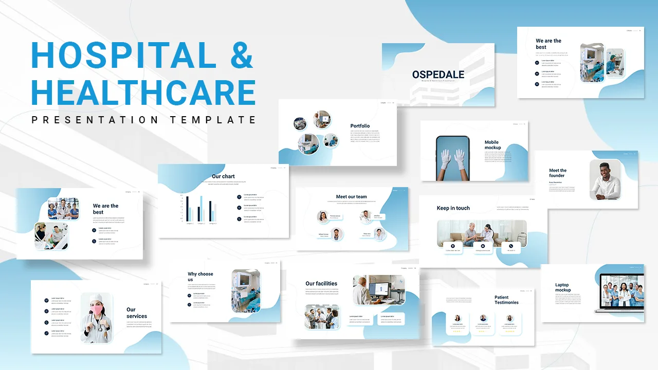 Medical Google Slides Template Cover Image