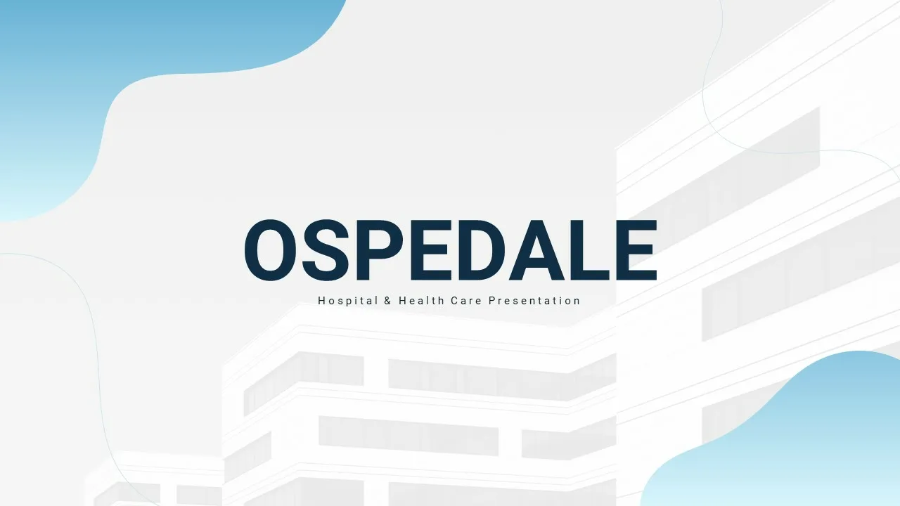 Hospital Medical Presentation Template SlideKit Hospital Medical Presentation Template SlideKit