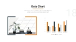 Minimalist Data Chart PowerPoint Template for Business Presentation