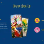 Mobile Device Mock-up Slide of Free Google Slides Carnival Template