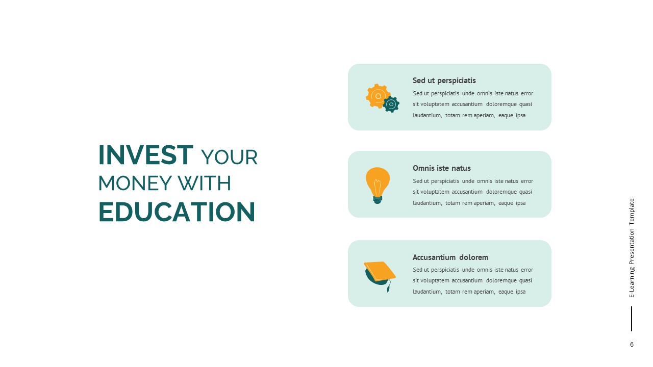 Online Education Presentation Template for Google Slides