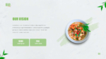 Organic Food Theme Our Vision PowerPoint Template