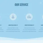 Our Services Slide of Free Google Slides Winter Theme