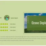 Ozone Depletion Slide of Environment Theme Google Slides Template
