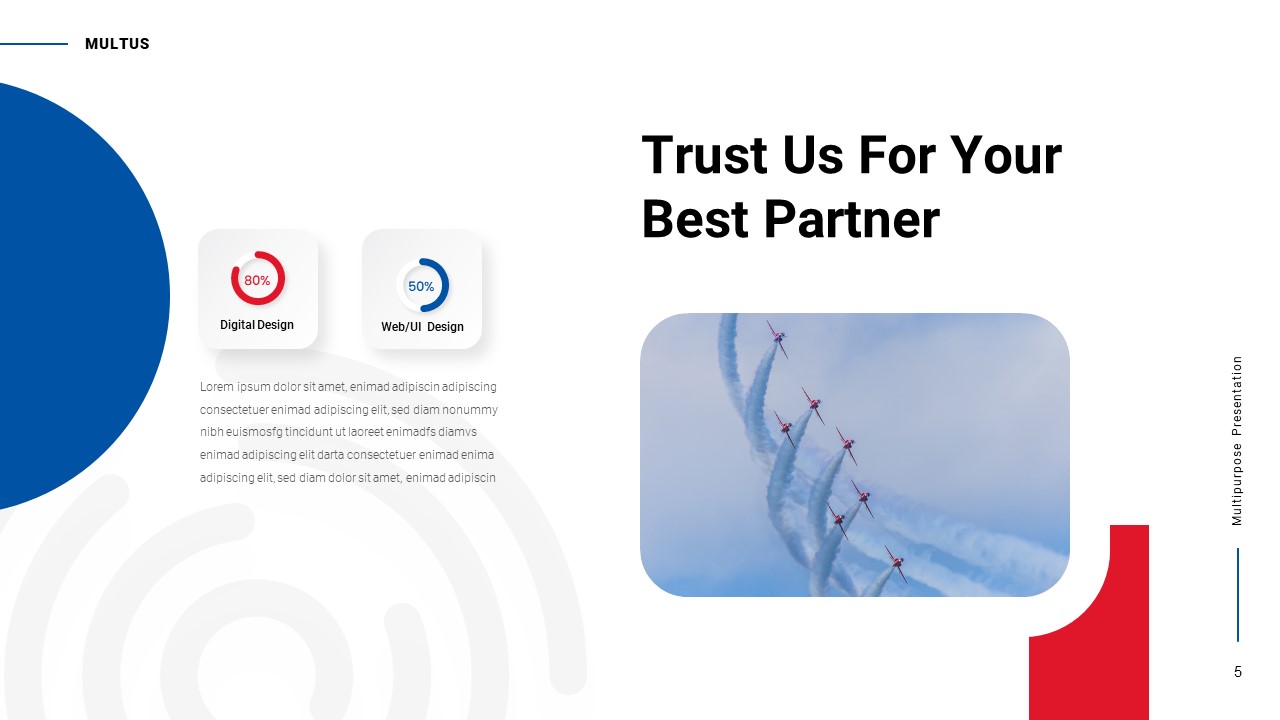 Partnership presentation slide of multi purpose presentation google slides template
