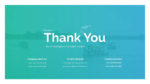 Ppt Travel Theme Thank You Template