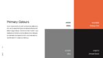 Primary colours selection slide for google slides Free Branding presentation template