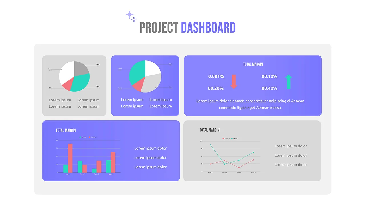 Project management google slides theme project dashboard slide