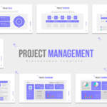 Project management template for google slides cover slide