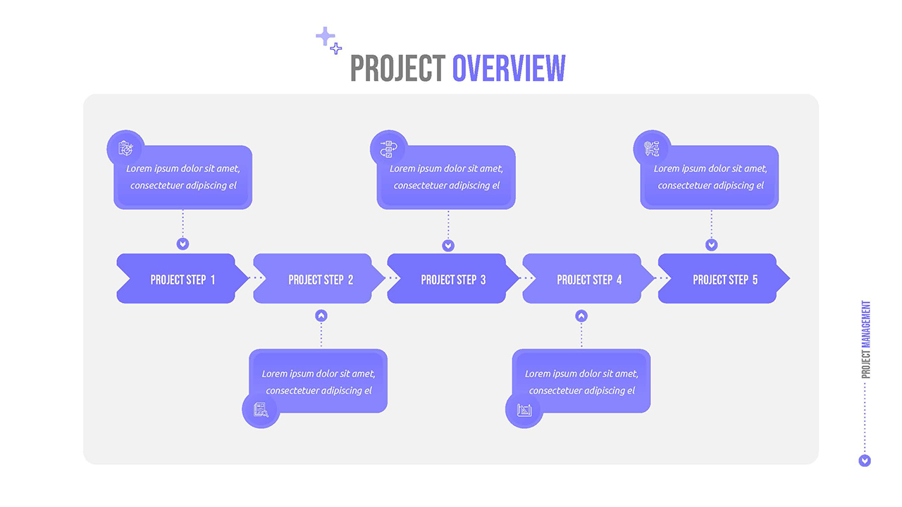 Project overview slide for project presentation google slides templates