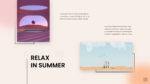 Relax in Summer PowerPoint Template
