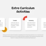 School Google Slides Template Extra Curricular Activities Slide