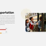 School Google Slides Themes Transportation Facilities Slide