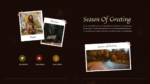 Season of Greeting Autumn Themed PowerPoint Template