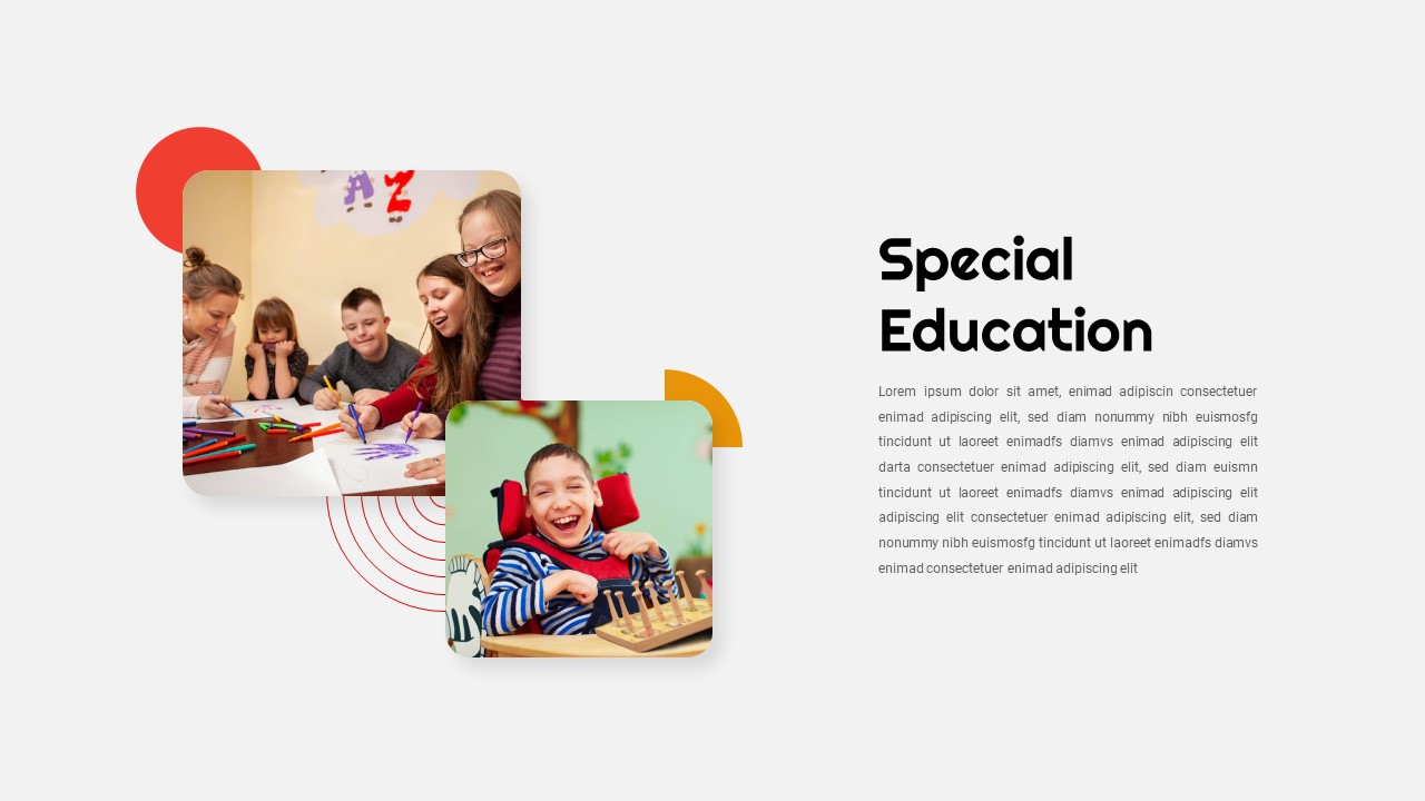 Special Education Slide for Google Slides Themes School