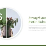 Strength Analysis Slide of SWOT Slides for Nature Google Slides Themes