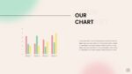 Summer google slides template for business presentation with chart for showing data analysis