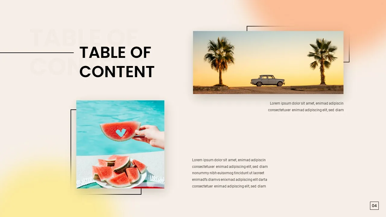 Summer Time Google Slides & PowerPoint
