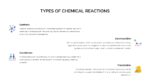 Types of chemical reactions slide for free chemistry google slides theme