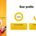 User Profile Slide of Product Pitch Slides Themes for Google Slides