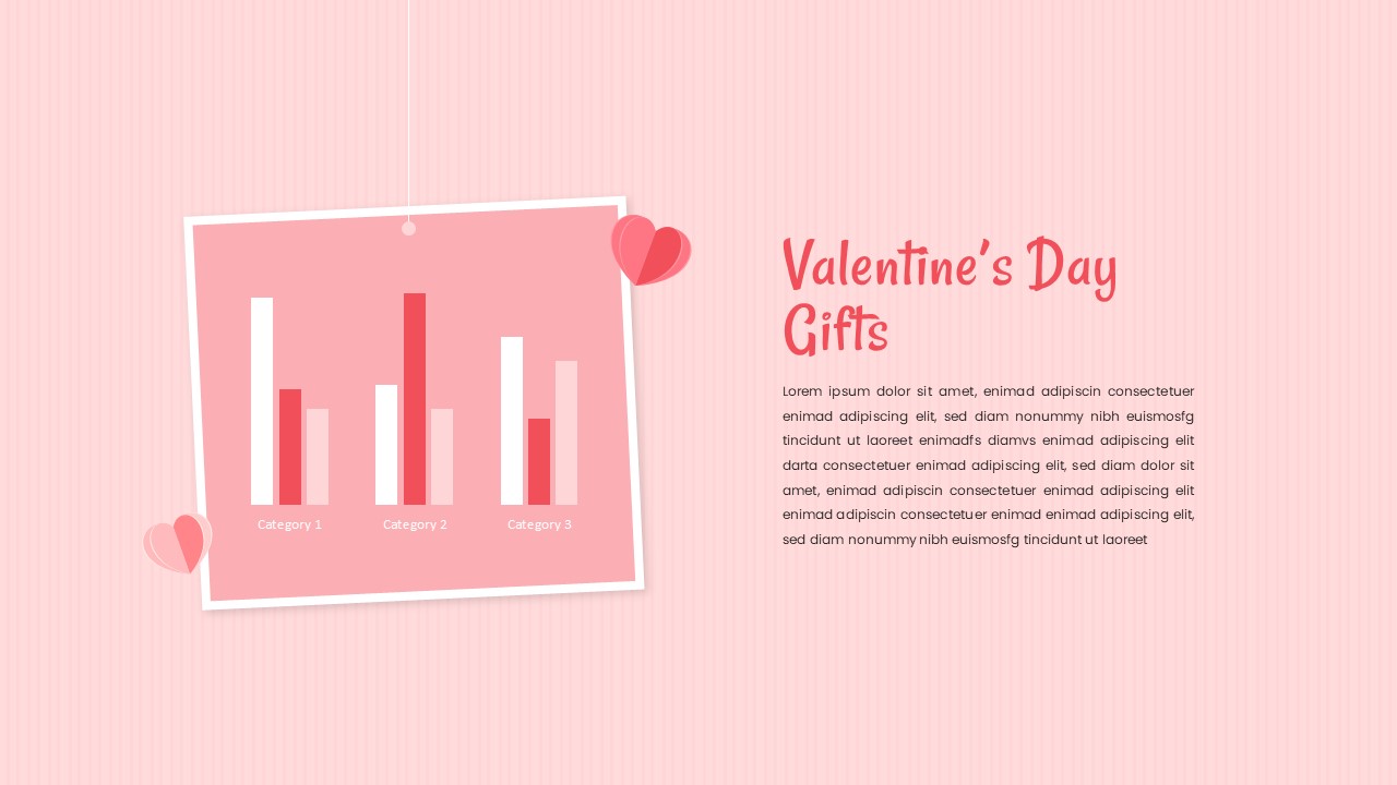 Valentine's Day Gifts Slide of Free Valentine Google Slides Theme
