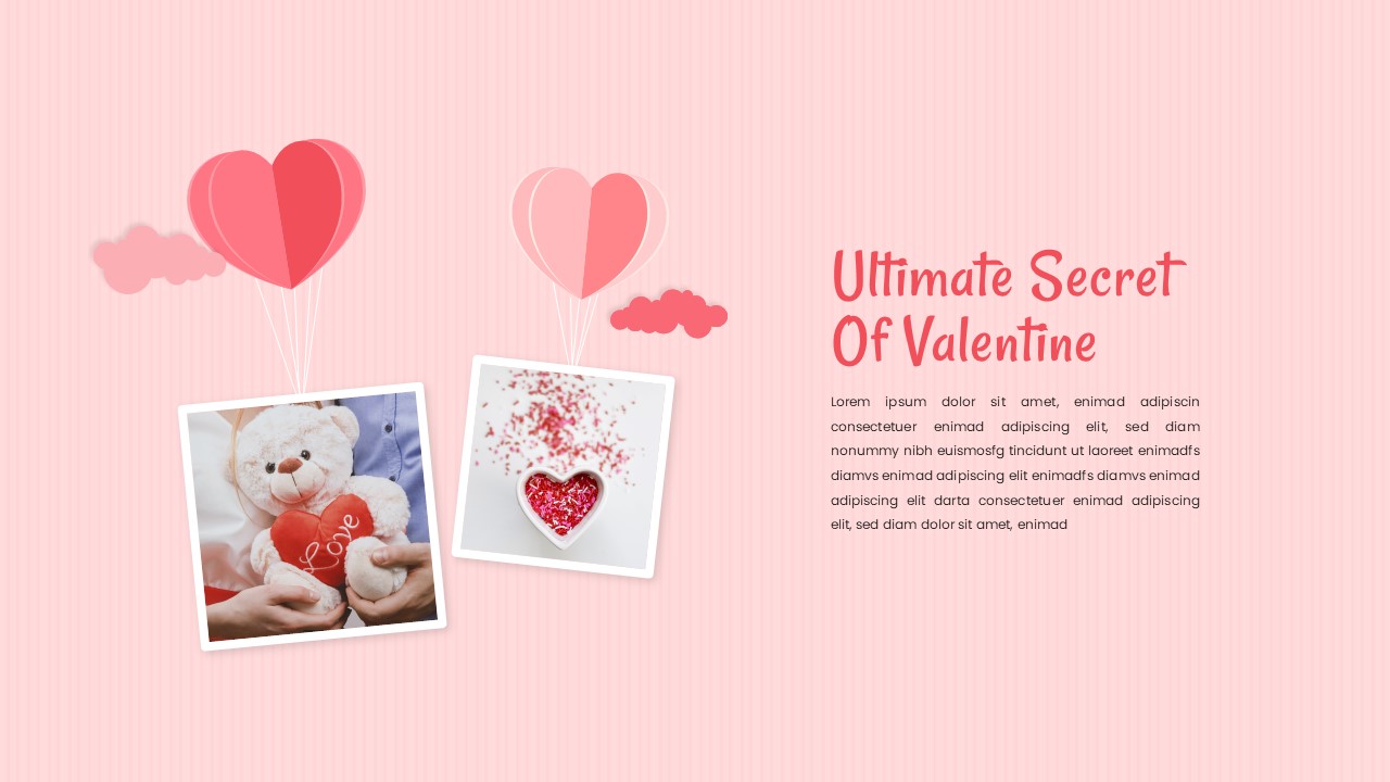 Valentine’s Day Google Slides Template Free Download