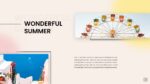 Wonderful summer season templates for google slides
