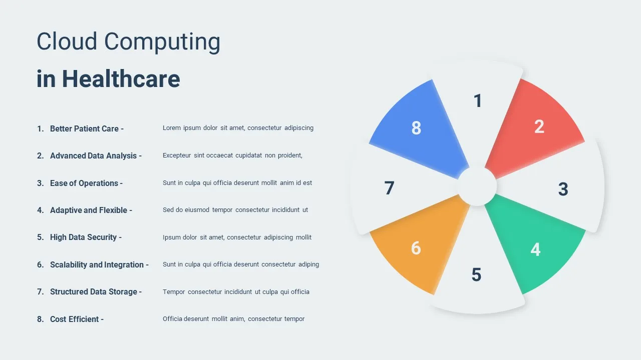 cloud computing in healthcare template for google slides