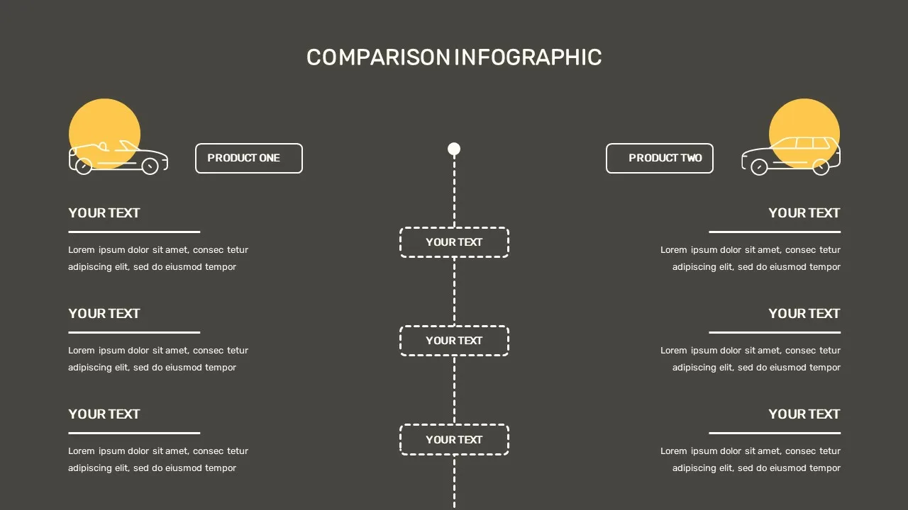 Comparison Slide Template for Business Presentations