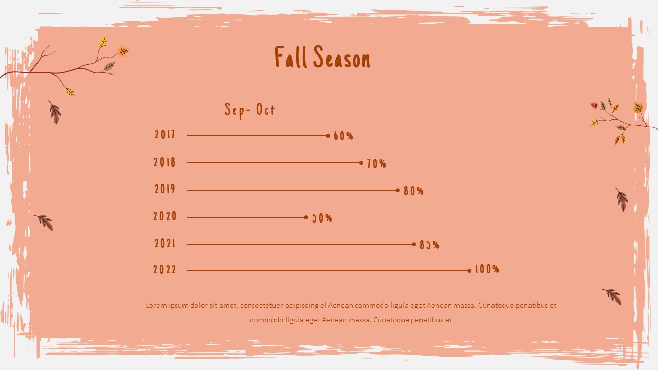 Fall Season Template Powerpoint