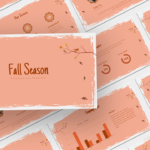 Fall Theme Google Slides Template Cover Slide