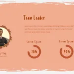 Fall Theme Google Slides Template Team Leader Introduction Slide