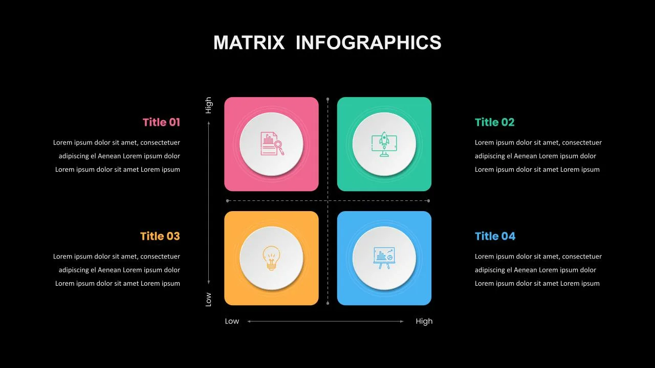 Matrix Infographic Template for Google Slides