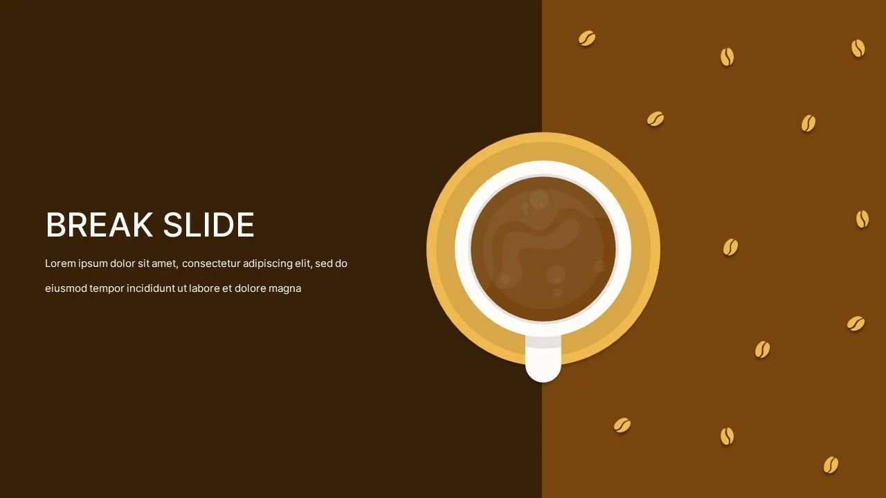 Meeting Break Slide Theme for Google Slides