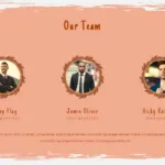 Team Introduction Slide of Fall Theme Presentation Template