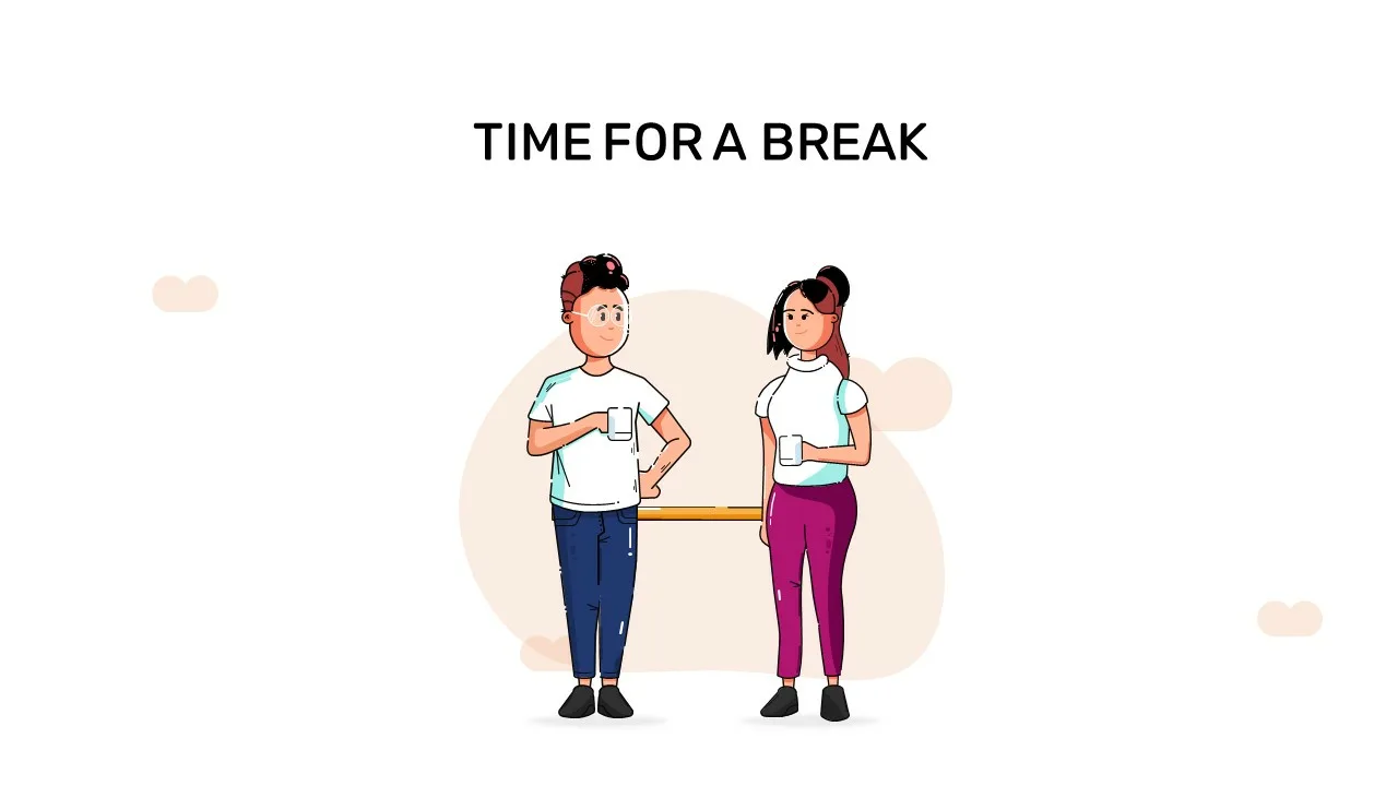 Time for a Break Slide Infographic Template for Google Slides