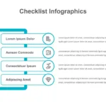 4 Point Infographic Checklist for Presentation