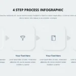 4 Step Process Flow Diagram Template
