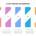 5 Step Process Flow Slides for Presentation