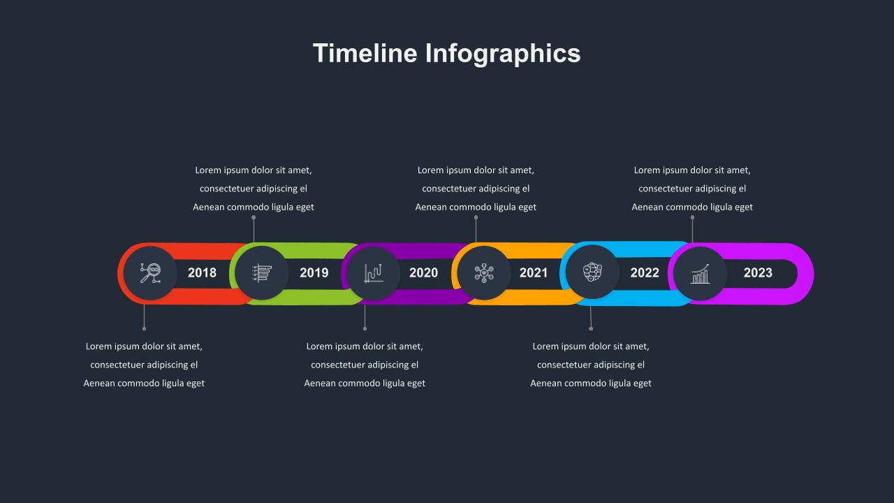 6 Steps Timeline Google Slides Presentation Theme