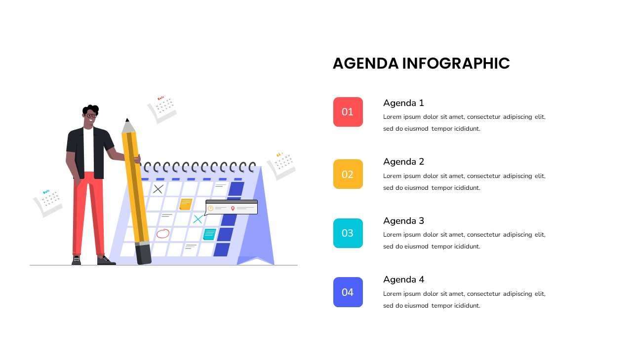 Agenda Slide Template for Google Slides