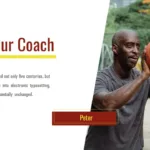 Coach Introduction Slide of Free Basketball Slides Template
